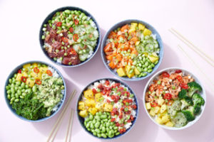 Honi Poké's vegan bowls