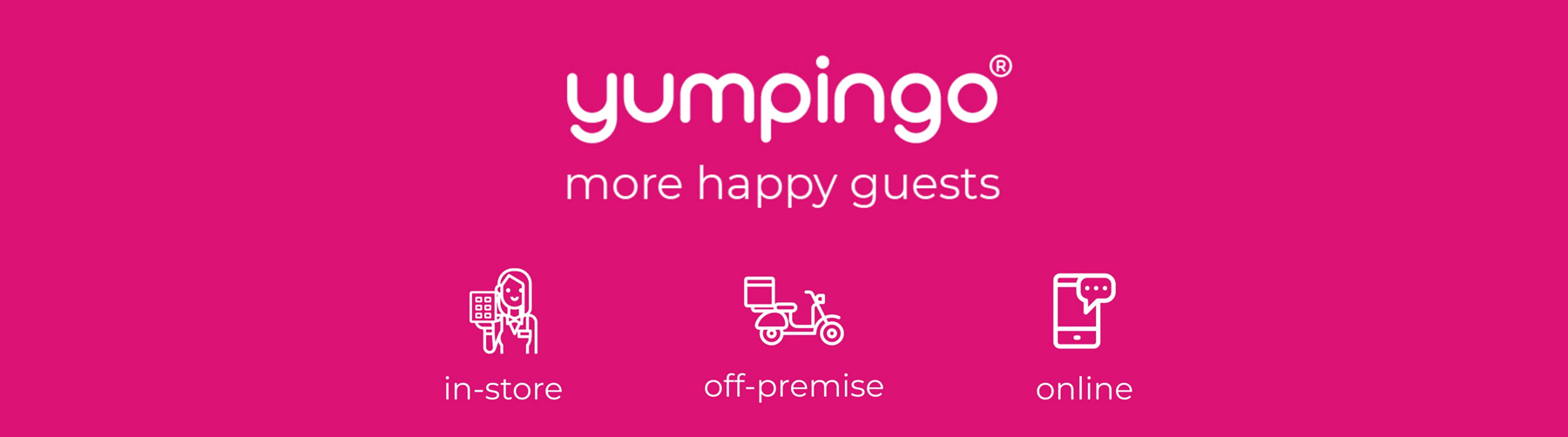 Yumpingo – more happy guests – in-store, off-premise, online