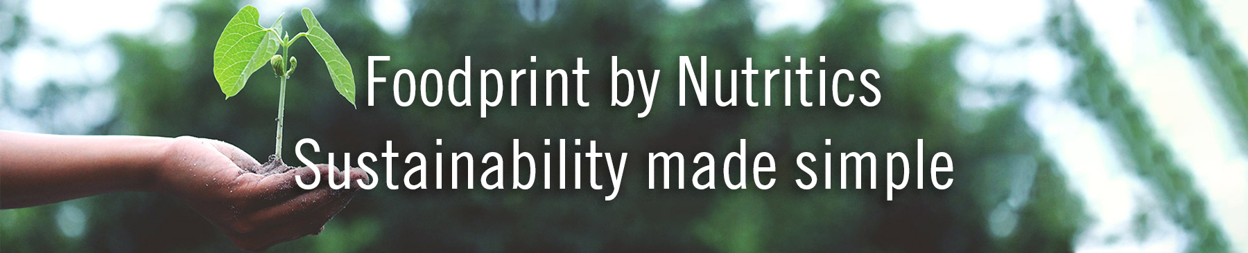 Footprint by Nutritics – Sustainability made simple