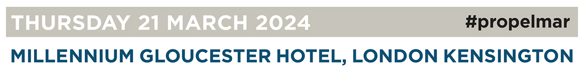 Thursday 21 March 2024 – MILLENNIUM GLOUCESTER HOTEL, LONDON KENSINGTON